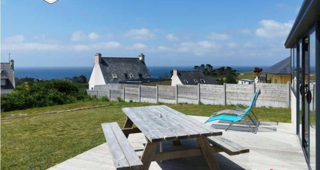Maison Proche Du Phare De Trezien Vue Mer Plouarzel Bagian luar foto